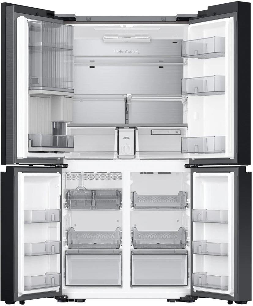 Bespoke 4-Door Flex™ Refrigerator (29 cu. ft.) with Beverage Zone™ and Auto Open Door in Stainless Steel