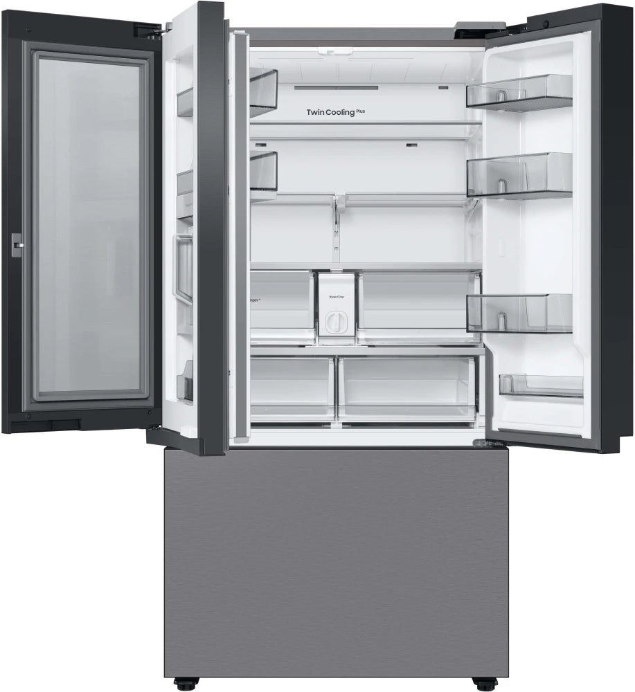 Bespoke 3-Door French Door Refrigerator (30 cu. ft.) with Beverage Center™ in Stainless Steel