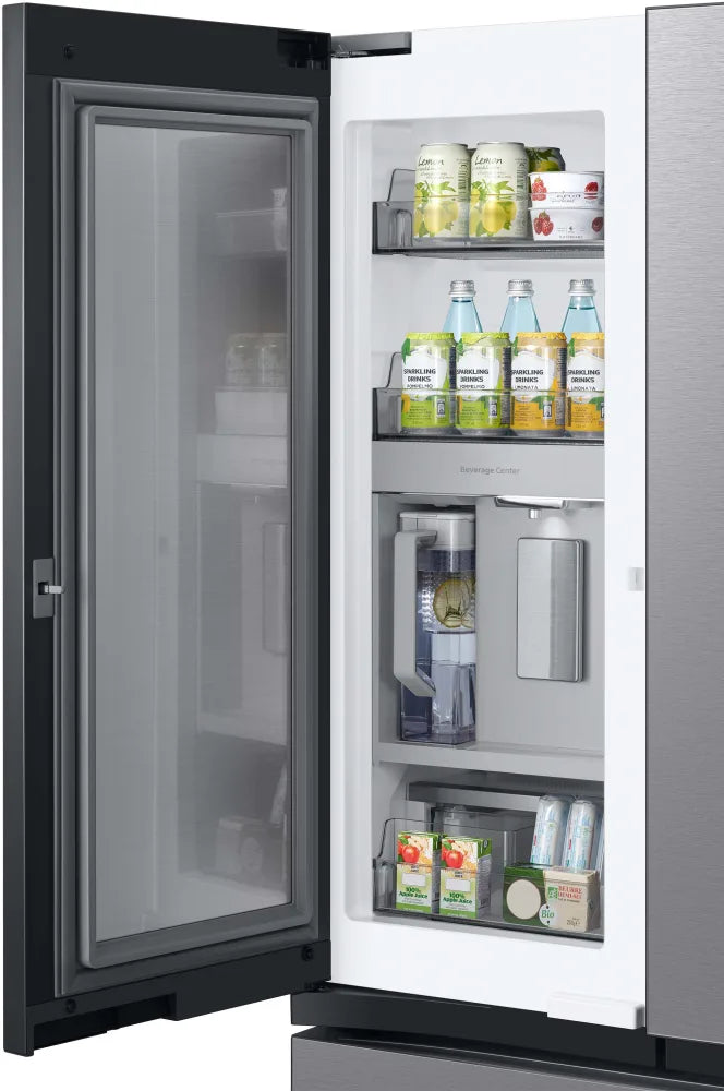 Bespoke 3-Door French Door Refrigerator (30 cu. ft.) with Beverage Center™ in Stainless Steel