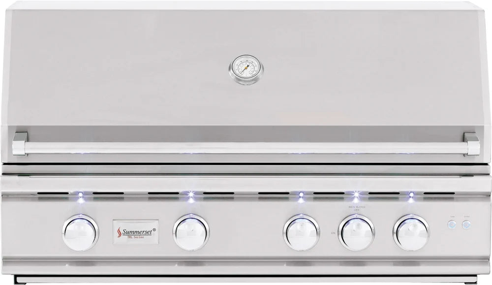 Summerset TRL 38-Inch 4-Burner Built-In Natural Gas Grill With Rotisserie - TRL38-NG