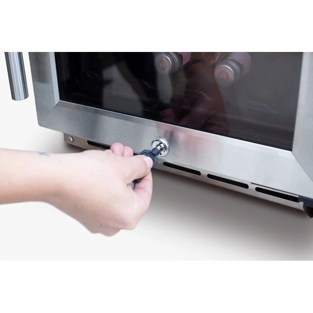 15" Outdoor Rated Dual Zone Wine Cooler TFRFR-15WD