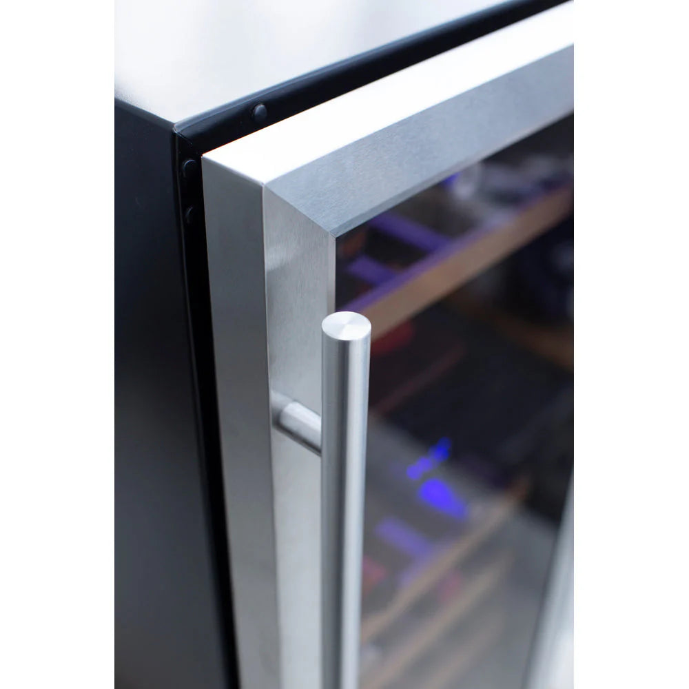 15" Outdoor Rated Dual Zone Wine Cooler TFRFR-15WD