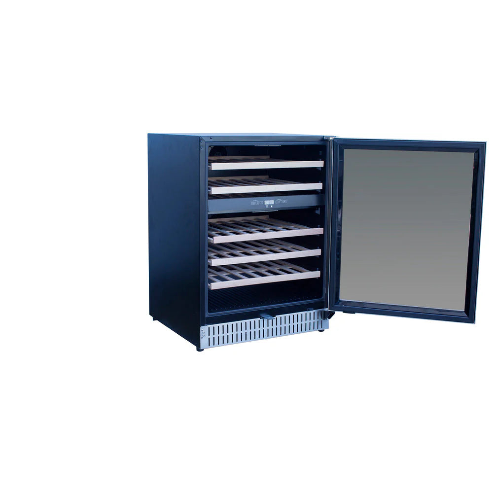 24" Outdoor Rated Dual Zone Wine Cooler TFRFR-24WD