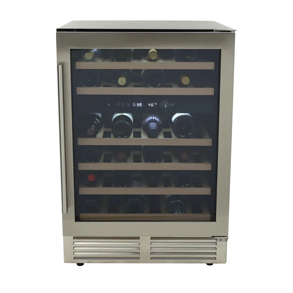 Avanti DESIGNER Series Dual-Zone Wine Cooler, 43 Bottle Capacity