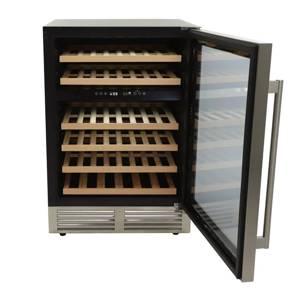 Avanti DESIGNER Series Dual-Zone Wine Cooler, 43 Bottle Capacity