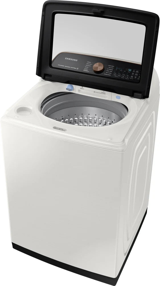 5.5 cu. ft. Extra-Large Capacity Smart Top Load Washer with Super Speed Wash in Ivory