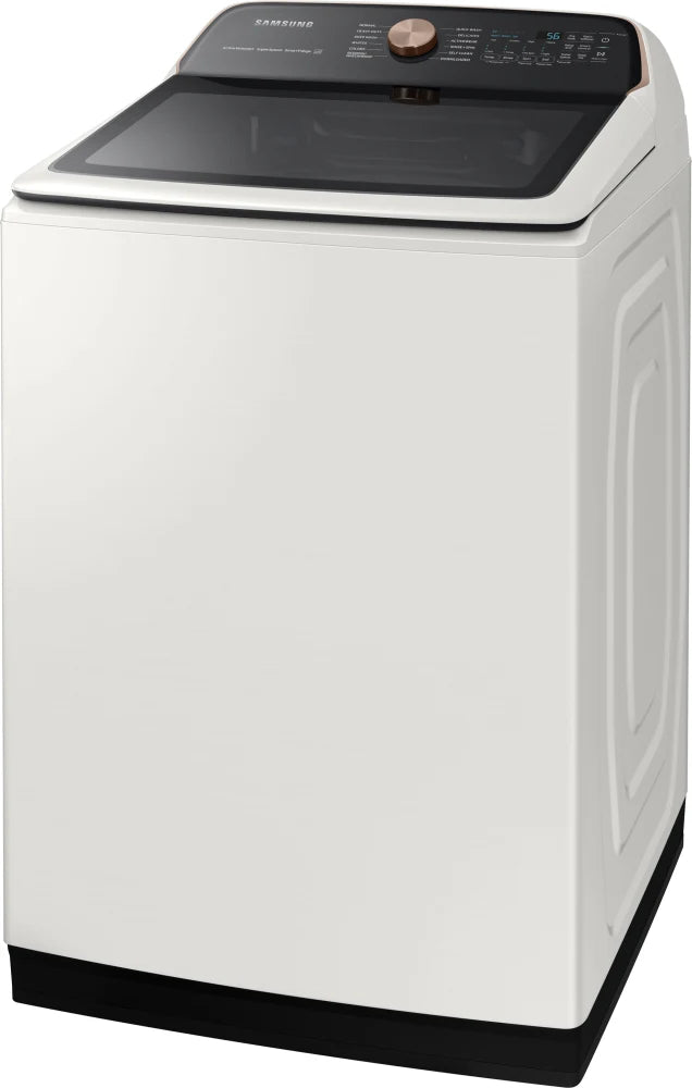 5.5 cu. ft. Extra-Large Capacity Smart Top Load Washer with Super Speed Wash in Ivory